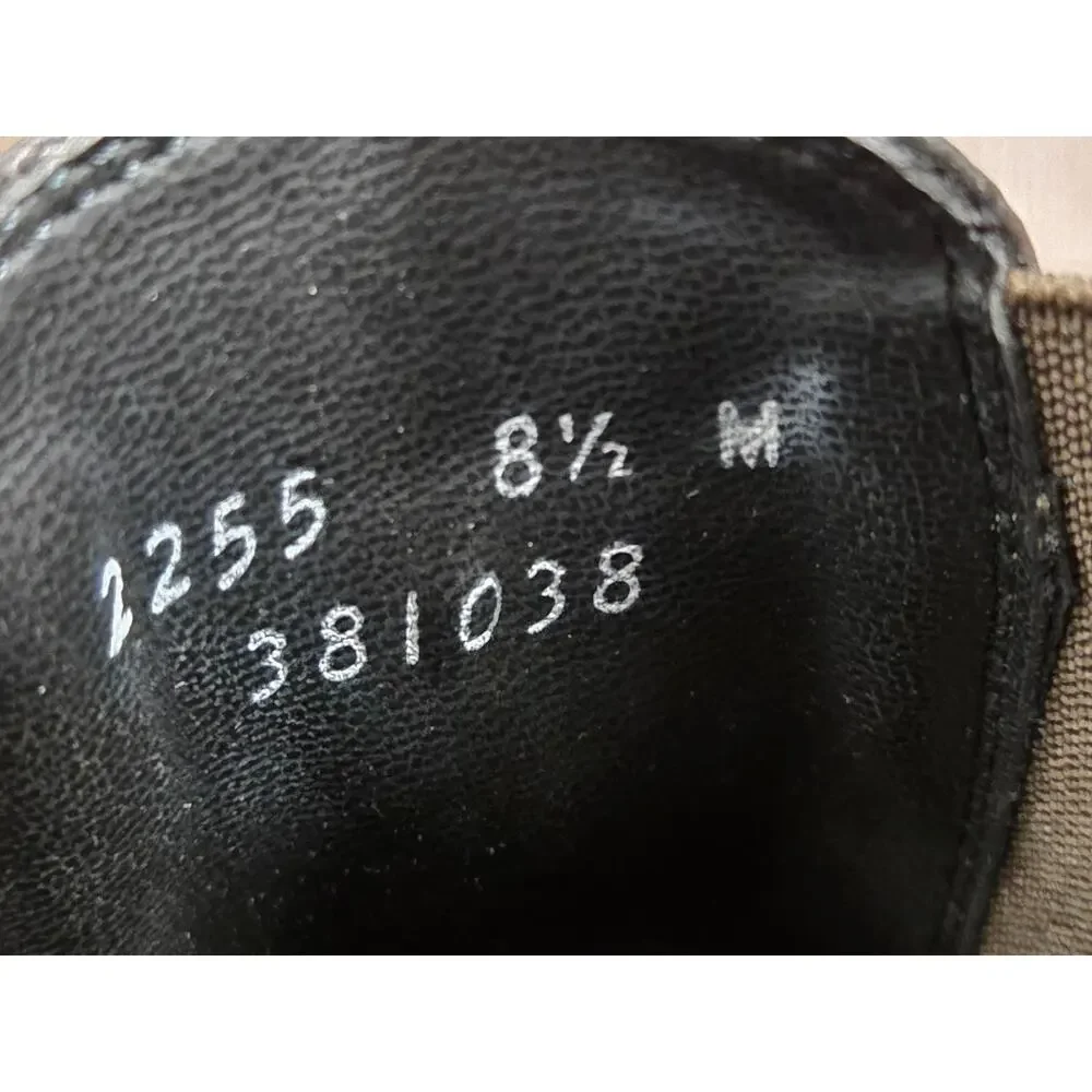 Dingo Quarry Boots Women’s Size US 8.5 Black Leather Chelsea Vintage Western - Picture 5 of 11